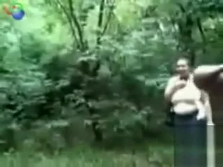 Cumming in public as a woman watches me jerk off