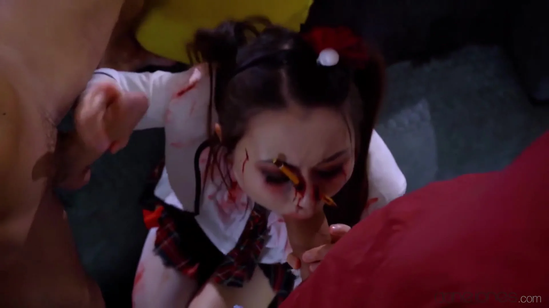 Zombie teen 18+ Halloween Double Team
