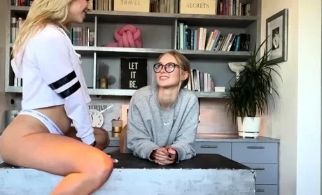 LittlePolishAngel, Cheerleaderkait - Two Horny College