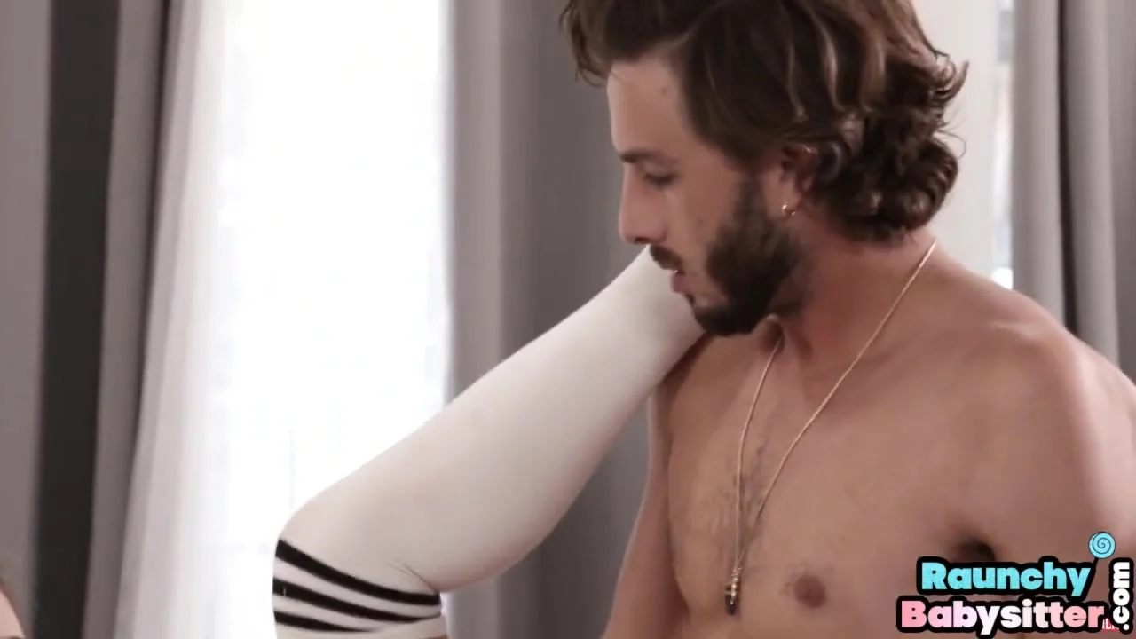 Hairy bush sitter invites her BF to fuck while the bosses are out