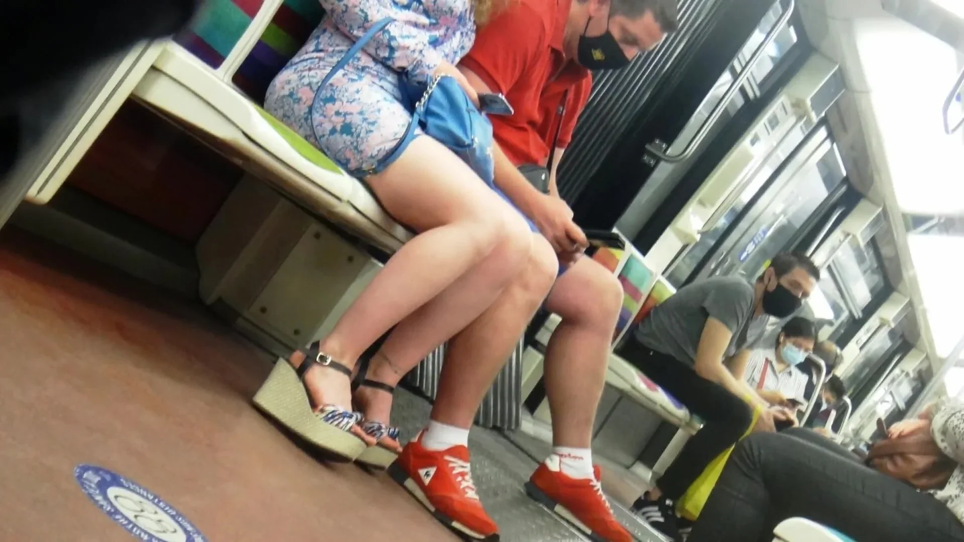 MILF, Hot Legs In Wedges High Heels