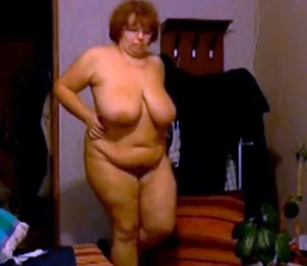 Russian BBW With Mega Boobs On Webcam