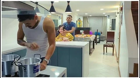 My Husbands Best Friend Rioc Visits Us And Secretly Fucks Me In The Kitchen