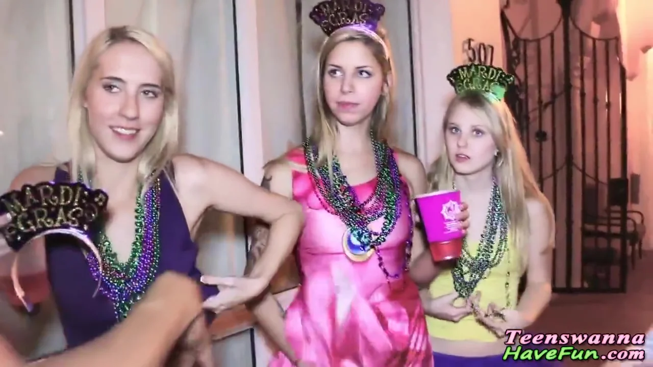 Party teens 18+ Facialized