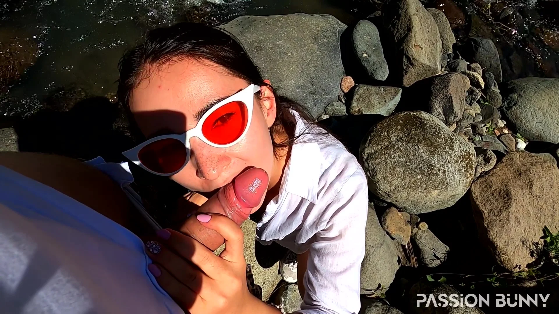 Quick Risky Public Blowjob With Horny Fit Babe Passionbunny