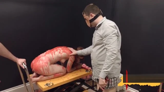 red rope and BDSM fucking