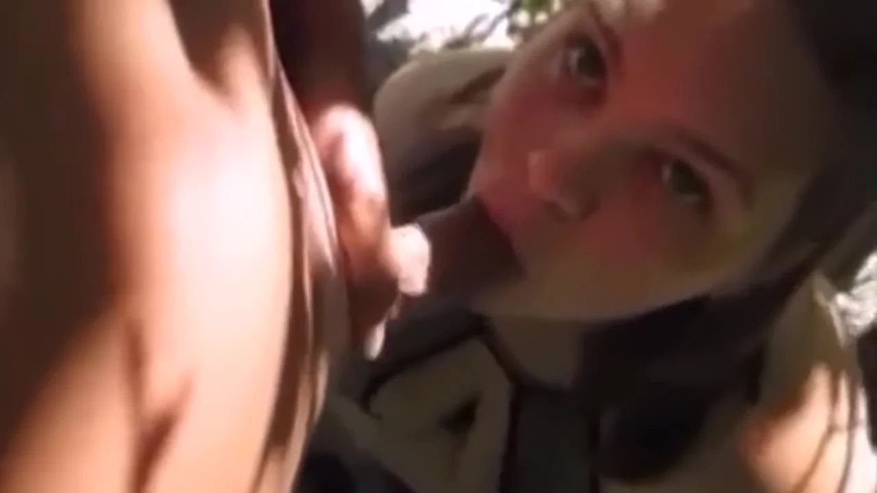 Wife Tie To Tree Outdoors Gets Pussy Raw Bareback & Pussy To Mouth Fucked Creampie