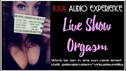 Online Live Show Orgasm (audio Only - Asmr) - Erotic Audio