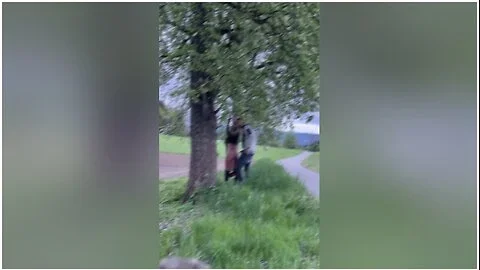 Running Milf Fucked Stranger Outdoor In The Wood