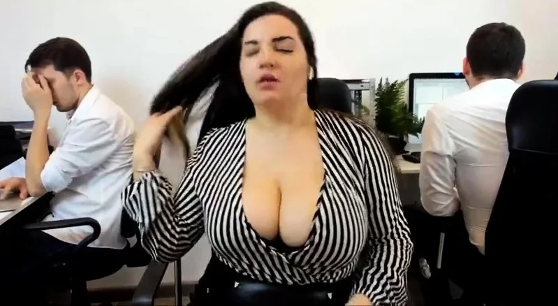Fun and oddly quite sexy roleplay cam show. Big busty bbw