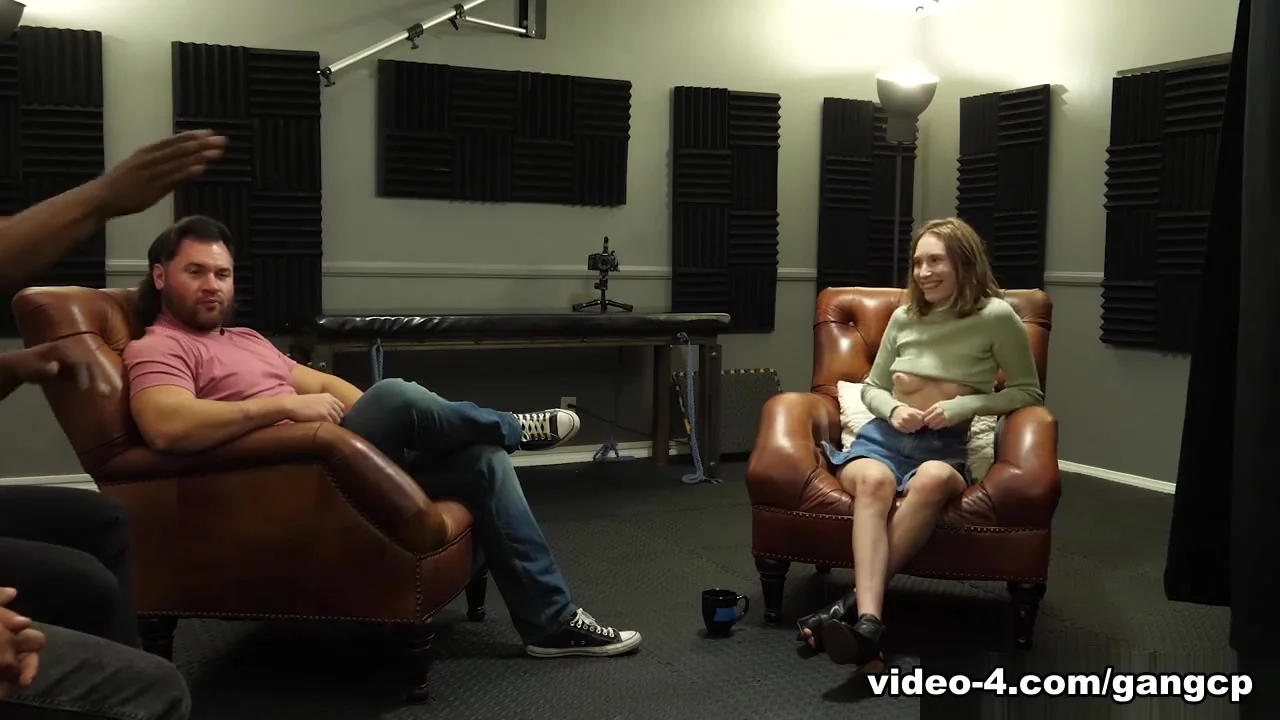 GangBang Creampie 353 Interview with Claire Room, Scene #01