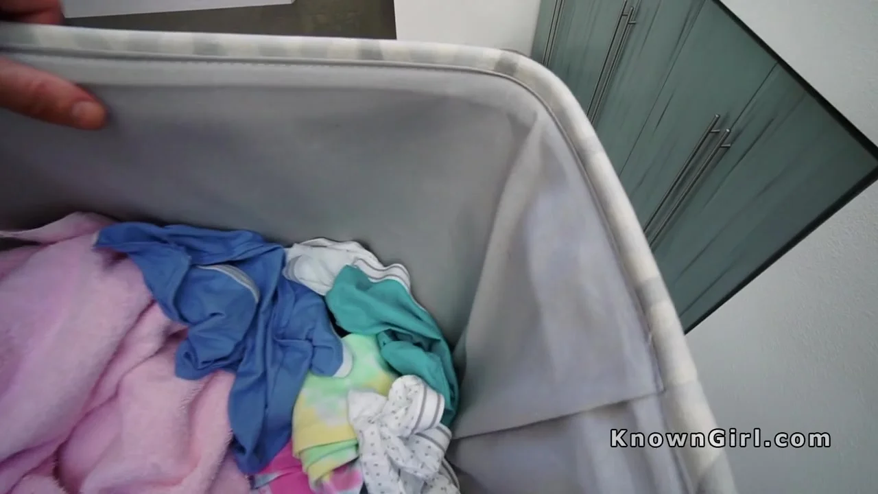 Hairy cunt gf banged in laundry room