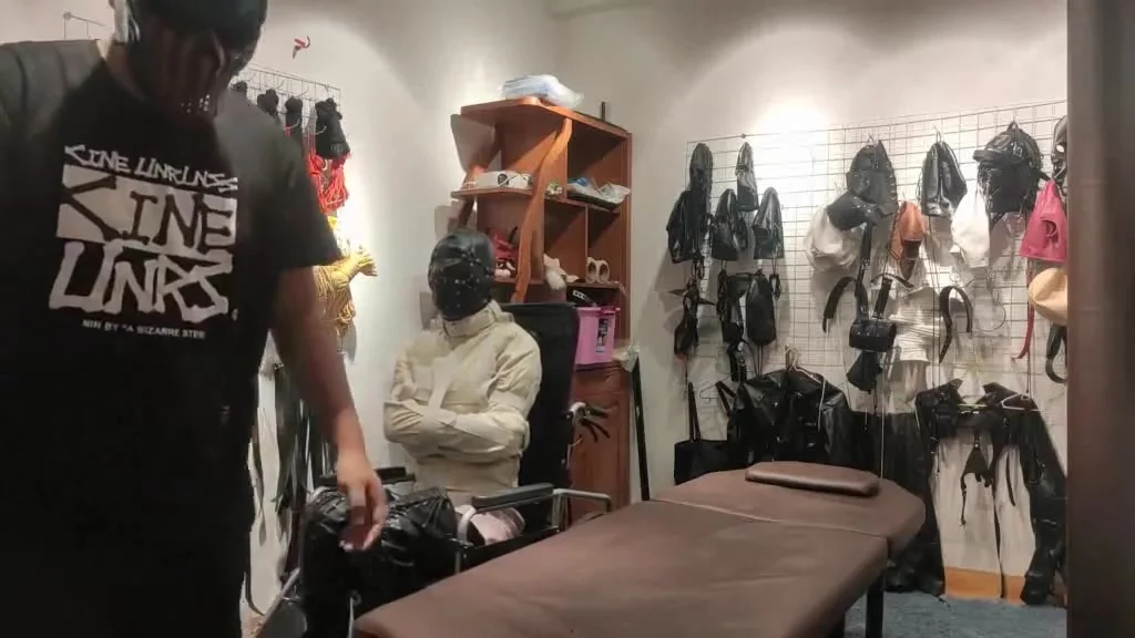 Straight Jacket Treadmill Bondage