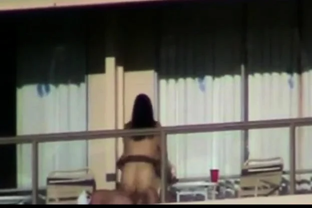 HOTEL BALCONY FUCK!!!!
