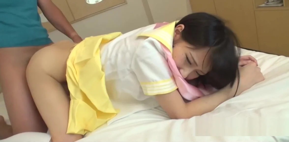 Cute teen 18+ Jav Amateur Nana Shoves The Guys Cock In