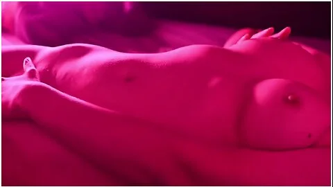The Teenager 18+ Masturbates On His Bed To Neon