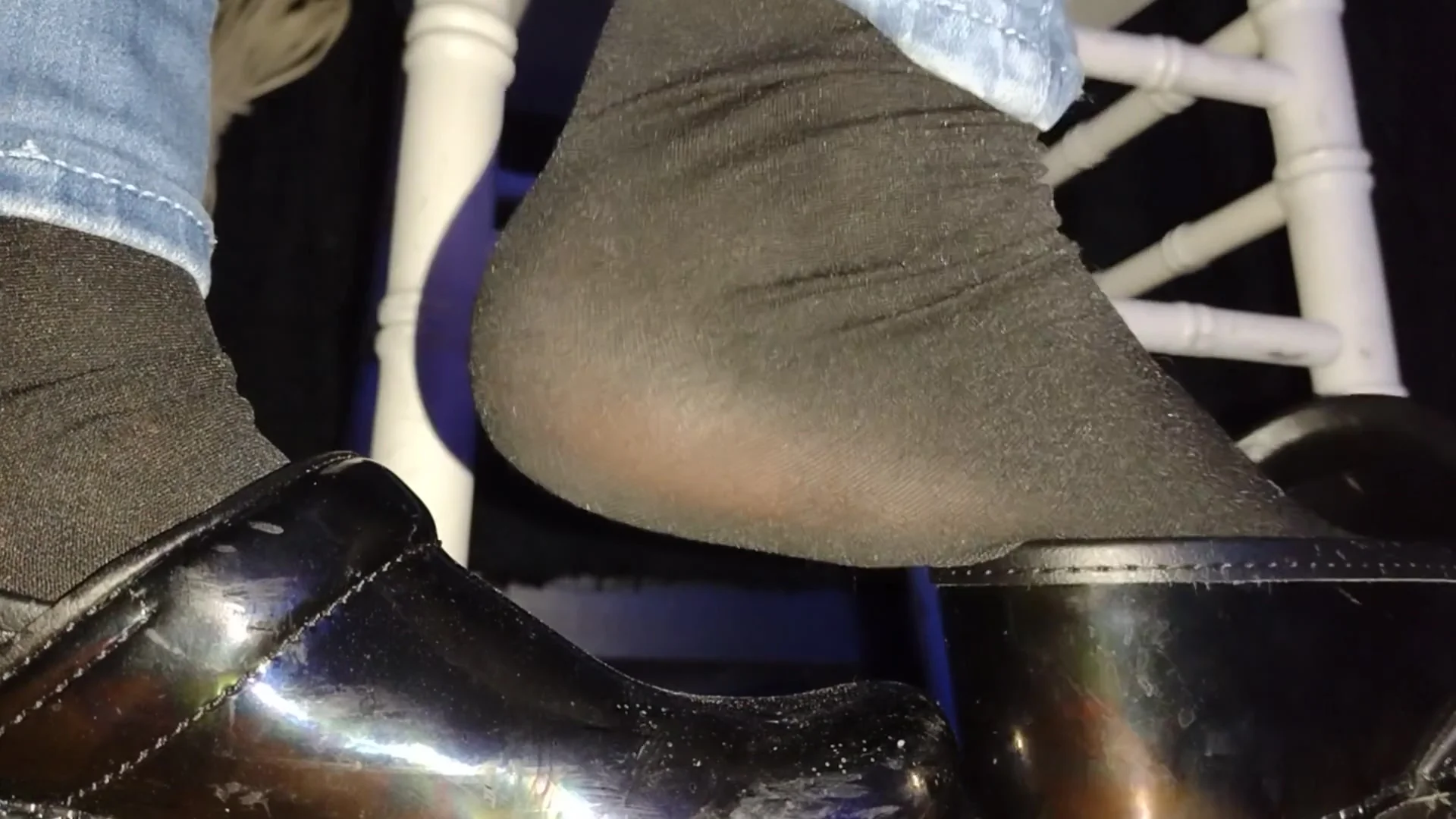 Girlfriend Danskos Stockings Shoeplay 2