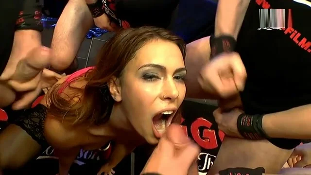 Horny porn video Gangbang private try to watch for show