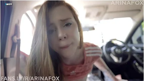 Seducing stranger for car sex, this bitchy teenager plows like a boss.