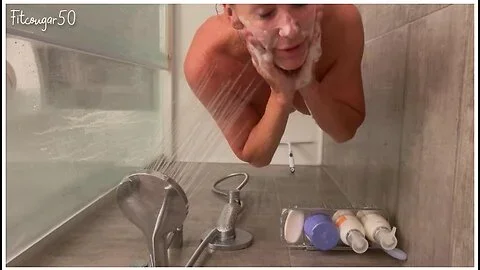 Shower Cam Washing Myself - Bianca Fitcougar