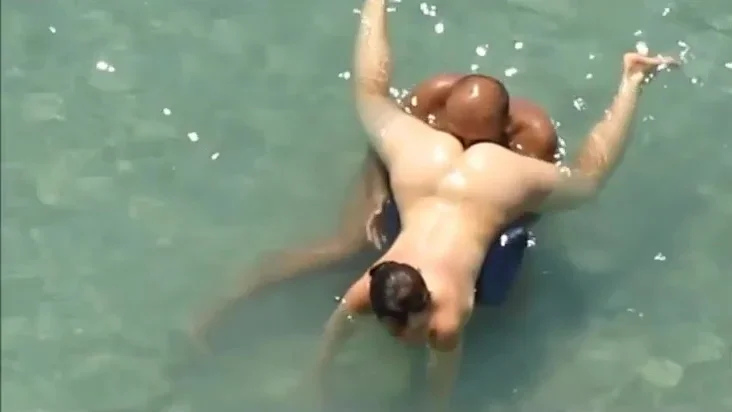 naturists video at the beach
