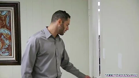 New Asian Secretary Fucks With Her Horny Boss
