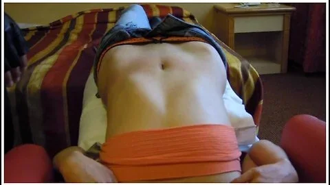 Belly Button In My Ex Girlfriend Her With Extreme Slaps On Her Soft Red Belly