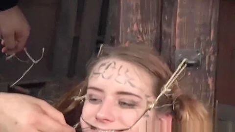 teen 18+ Sub Dominated With Open Mouth Gags