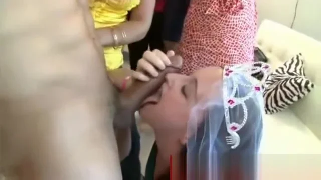 Cfnm stripper cums on bachelorette face