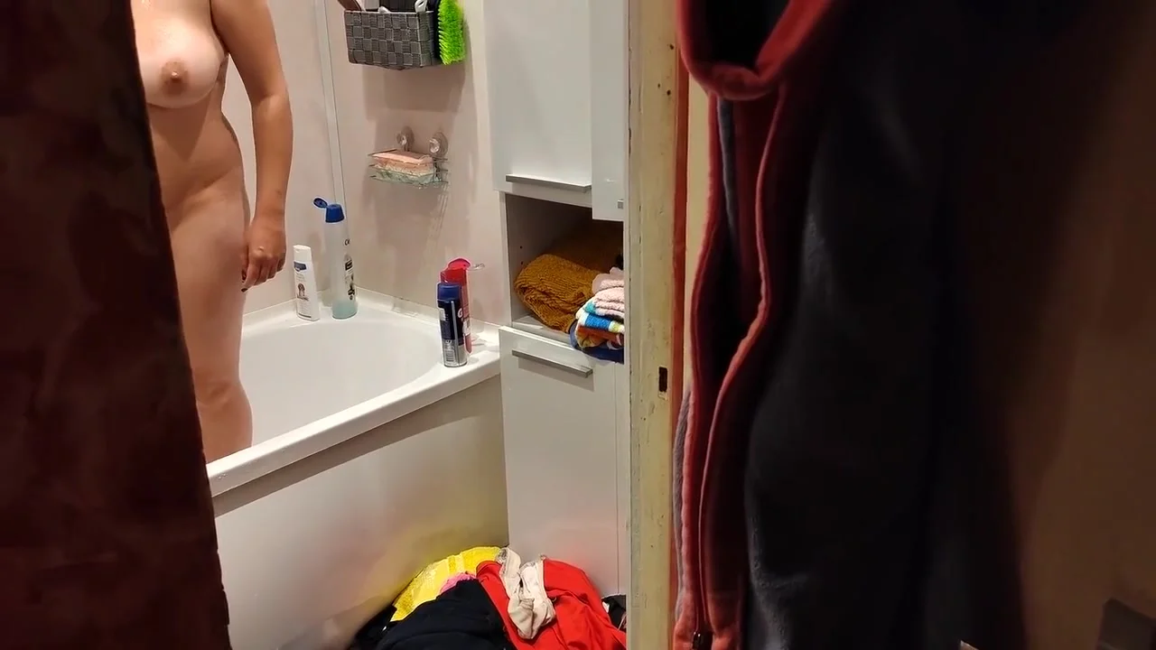 Caught My Busty Stepsister In Shower