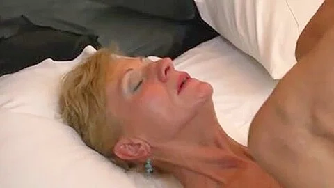 sexy skinny granny licked and fucked