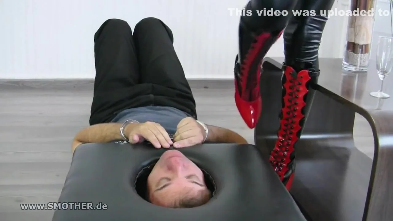 Smotherbox From German Mistress In Hot Leather Pants