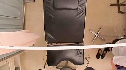 Japanese slut gets her wet bun examined at the gyno clinic