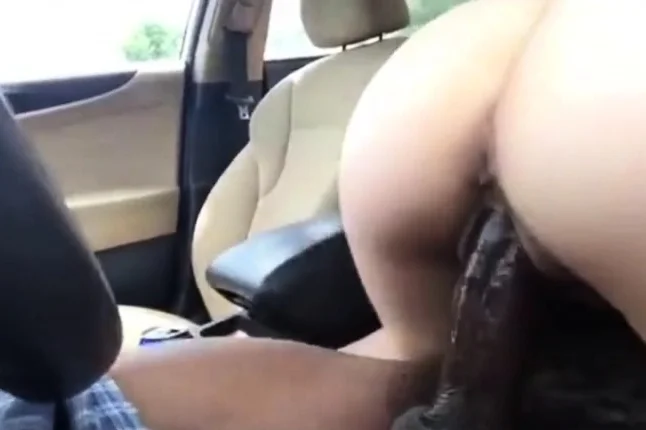 She Couldn't Wait So She Rode It In The Car