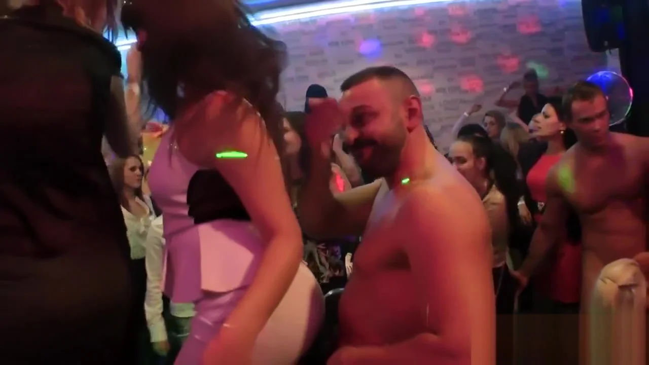 Busty cfnm teen 18+ jerking