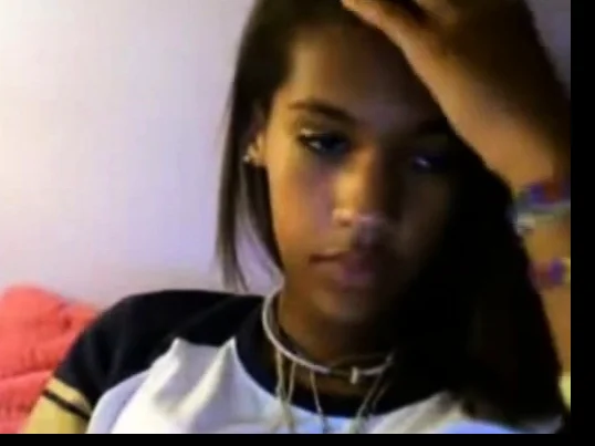 hot black teen on cam