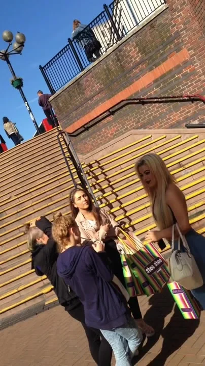 Hot Babe In Public