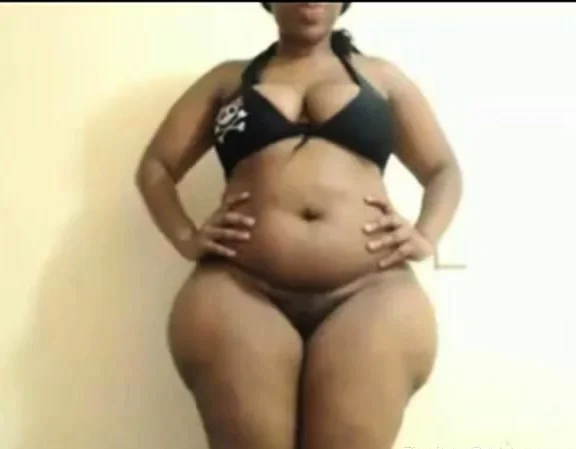 Black BBW with Huge Boobs and Booty on Cam