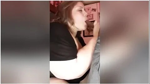 Milf Making This Stepdaddys Eyes Roll Back From Blowjob. Swallowed His Cum!