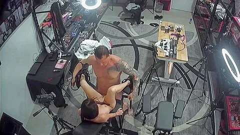 Up Close View Of Bonnies Asshole Ruined While Shes Strapped In The Gyno Chair.