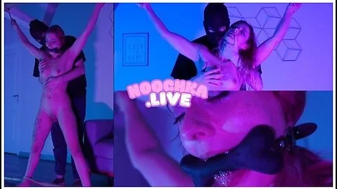 Bondage Bdsm - Petite Alt Francaise Gicle Attachee Par Stepson Dom