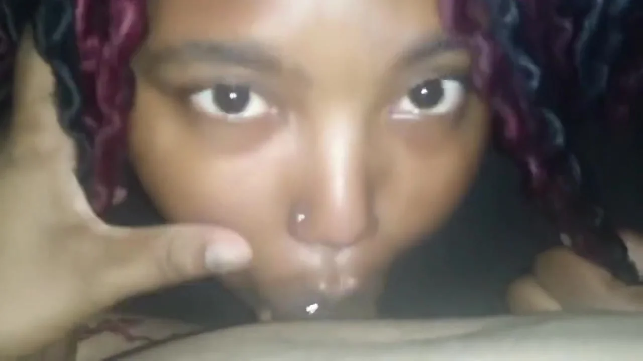 Ebony teen 18+ Face Fuck
