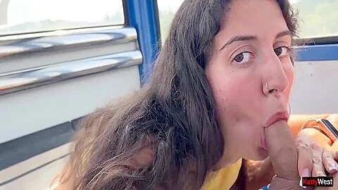 Beauty Sucks Cock On A Ferris Wheel In An Amusement Park 5 Min