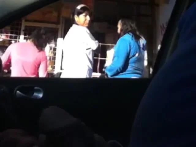 double flashing in the car 2