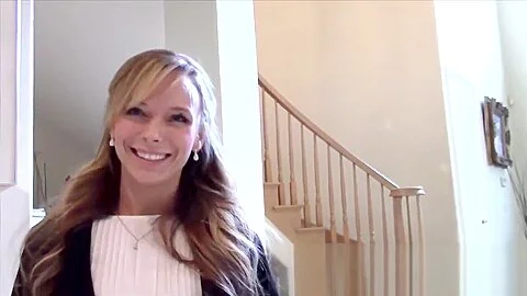 Real estate agent with tight petite body fucks pervert client with camera