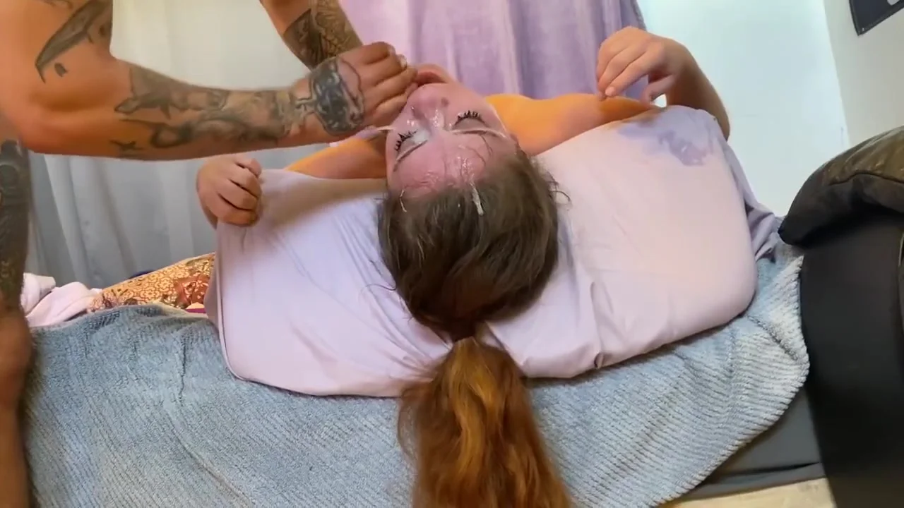 Sloppysuzzys Nasty Throat Fucked Sloppy And Hard