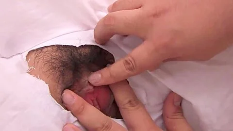 Girls expose their pussies through glory holes for fingering