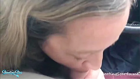 Blowjob Cim & Swallow For Stranger In Car - Shooting Star