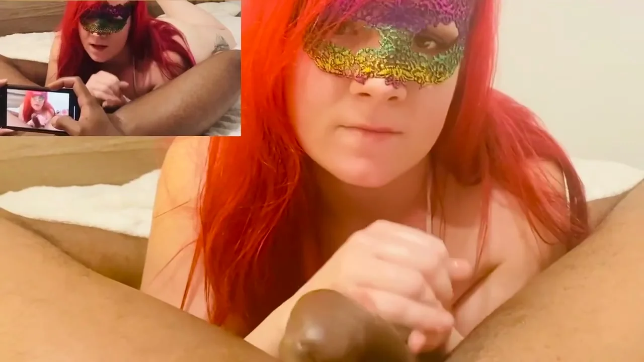 Red Head Elyia Blows Bbc - Full Vid No Mask In Fan Only Content