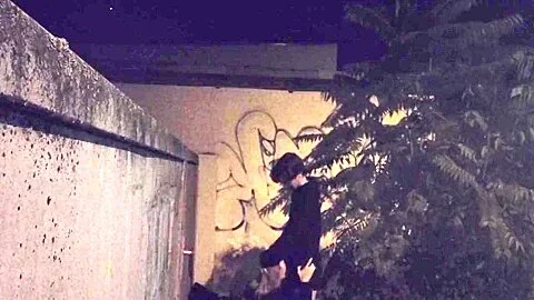 Risky Outdoor Fuck On Our Way Home